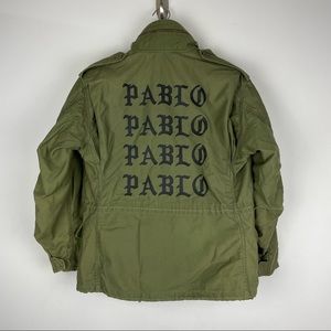 Kanye West × Yeezy Season Saint Pablo Camo Jacket Size Small